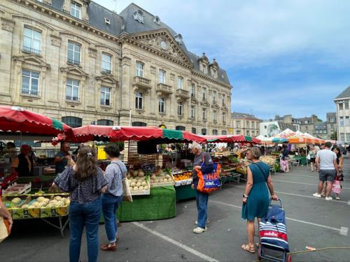 Le Marché à Saint-Brieuc
